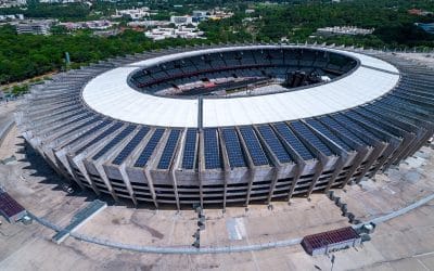 Além dos gols: Estádios se tornam referências em geração de energia