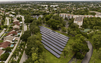 Jardins solares: Inovação sustentável revitaliza espaços urbanos promovendo energia limpa